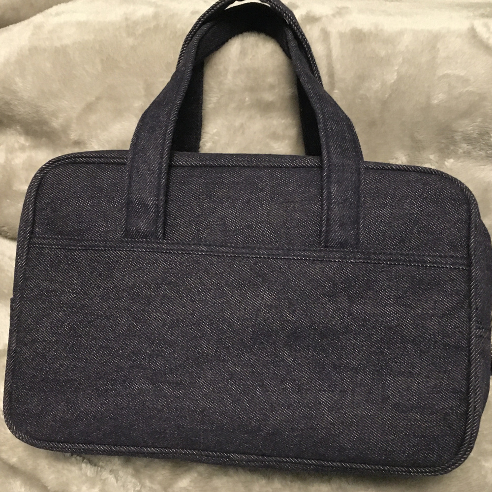 NEW~Lauren Ralph Lauren Denim Handbag**PRICE REDUCED* - Picture 3 of 6